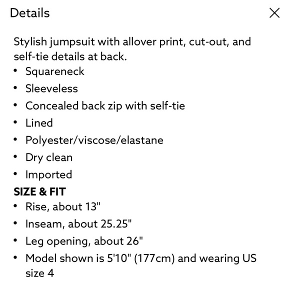 French Connection jumpsuit - Picture 3 of 5